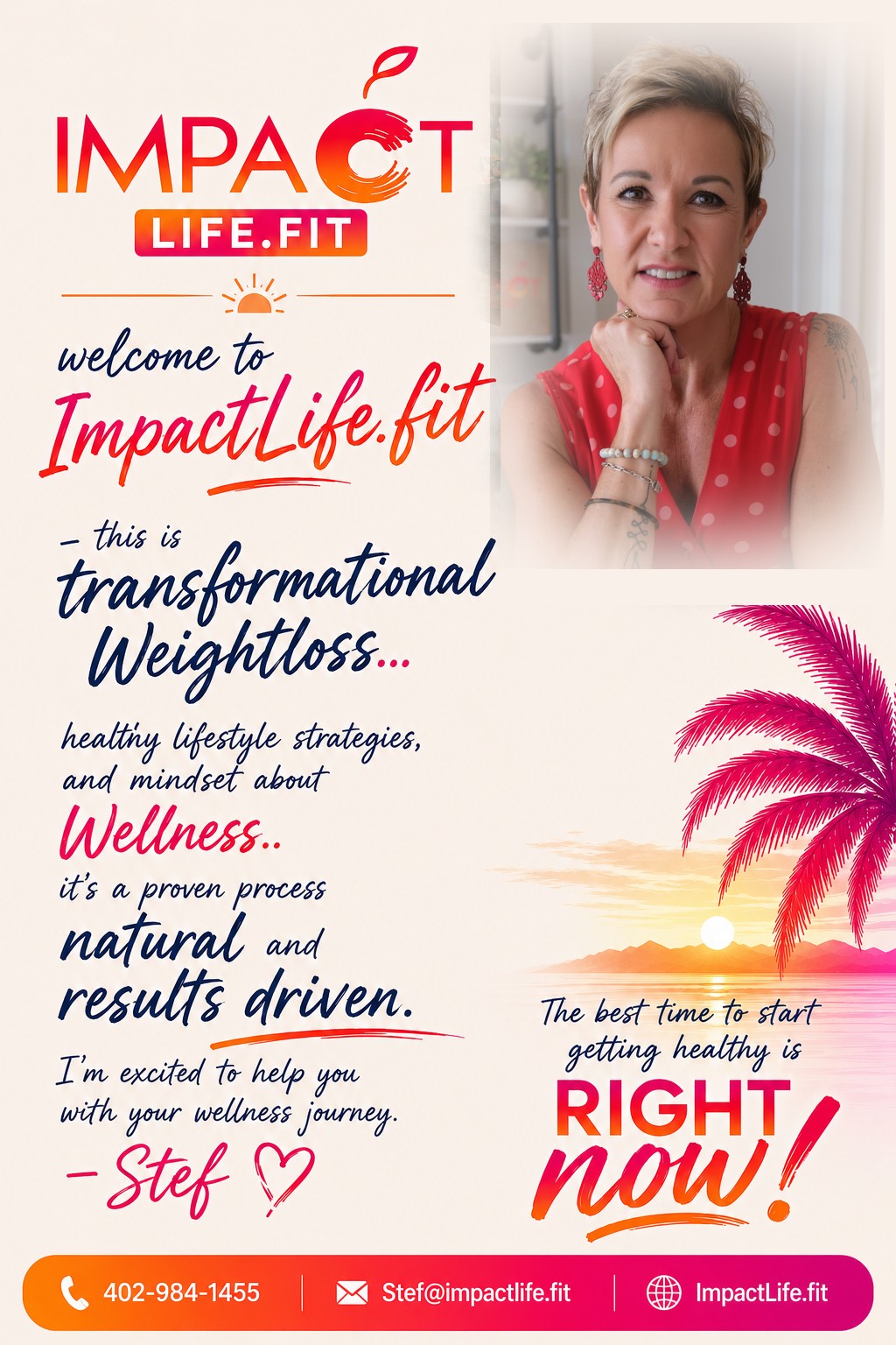 Welcome to IMPACT Life.Fit — transformational weight loss with Stef Christensen, Omaha, NE